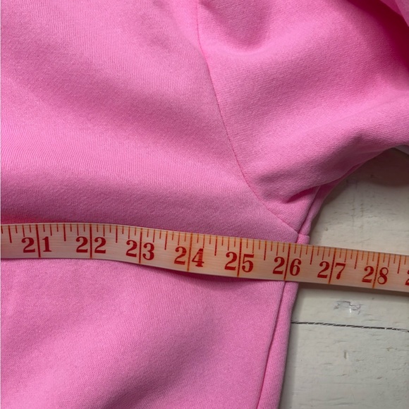 Von Dutch Rhinestone Embellished Cropped Hoodie Size Medium New Street Wear Pink - Picture 5 of 9